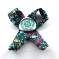 Vogue Fabric Band Bricolage Flower Print Fashion Genève Lady Wrapwatch, montres femme DIY